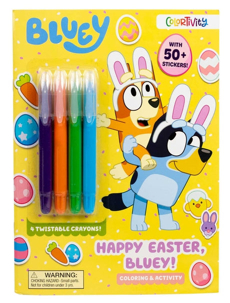 Bluey Colortivity: Happy Easter, Bluey! -- Delaney Foerster, Paperback