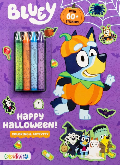 Bluey Colortivity: Happy Halloween! -- Grace Baranowski, Paperback