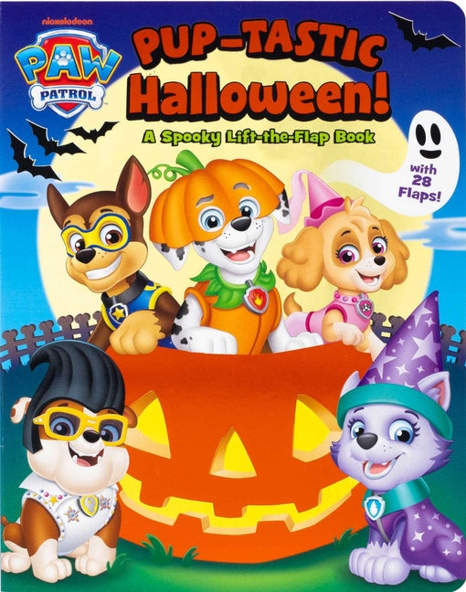 Paw Patrol: Pup-Tastic Halloween - Lift-The-Flap Board Book for Paw Patrol Fans, Ages 0-2, Halloween Theme -- MacKenzie Buckley, Board Book