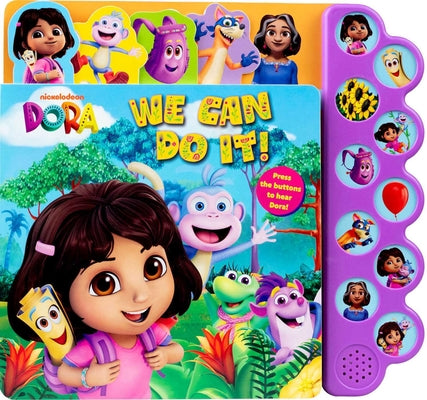 Dora: We Can Do It! 10-Button Sound Book by Correa, Maria