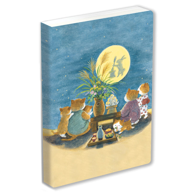 Journal Kawaii Cats, Lined Paperback (Rabbit Moon) -- Setsu Broderick, Paperback