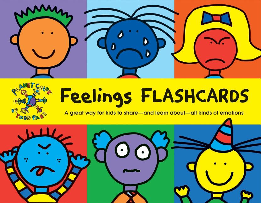 Todd Parr Feelings Flash Cards: (Kids Learning Flash Cards, Children's Emotion Cards, Emotion Games) by Parr, Todd