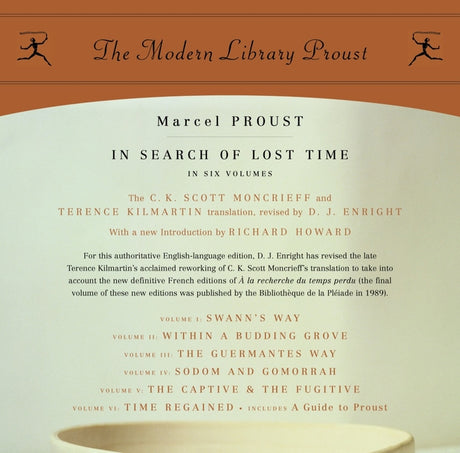 In Search of Lost Time -- Marcel Proust, Boxed Set