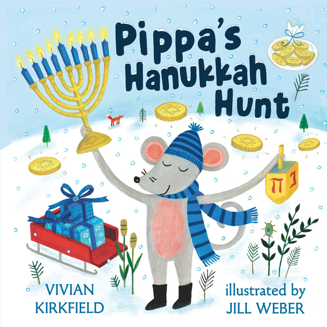Pippa's Hanukkah Hunt -- Vivian Kirkfield, Hardcover