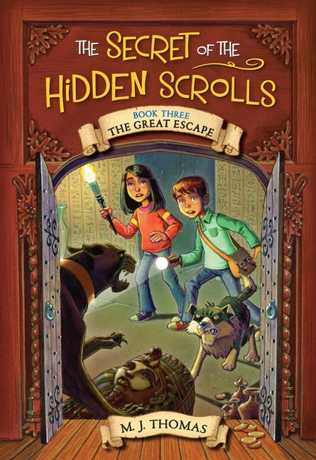 The Secret of the Hidden Scrolls: The Great Escape, Book 3 -- M. J. Thomas, Paperback