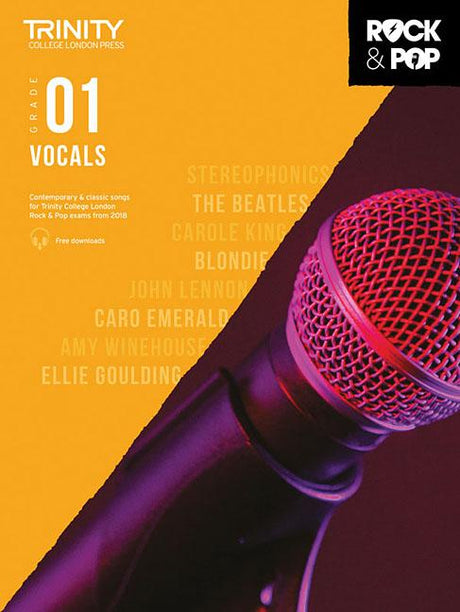 Trinity Rock & Pop 2018 Vocals: Grade 1 -- Hal Leonard Corp, Paperback