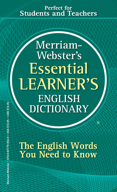 Merriam-Webster's Essential Learner's English Dictionary -- Merriam-Webster, Mass Market Paperbound