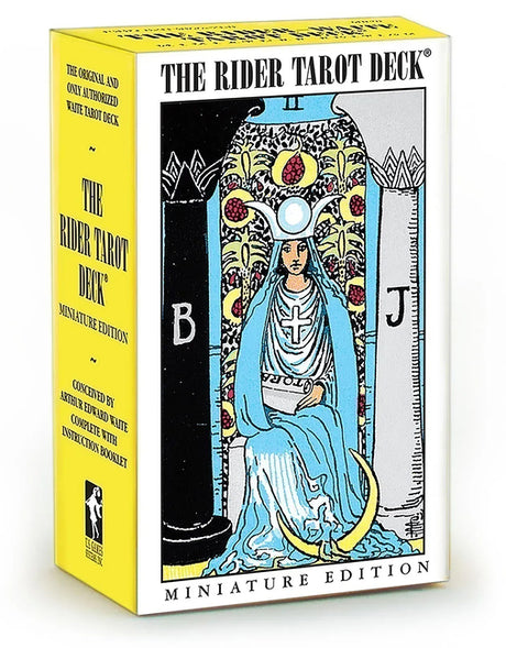 Miniature Rider-Waite(r) Tarot: Compact and Portable Miniature 78-Card Tarot with Iconic Pamela Colman Smith Artwork, Essential for Beginners & Expert -- C. Smith Pamela, Other
