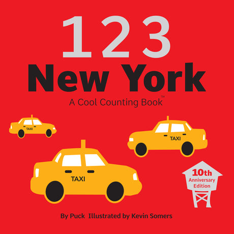 123 New York -- Puck, Board Book