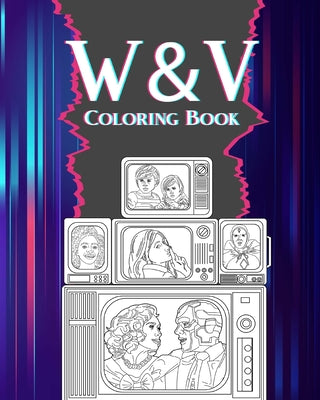 WandaVision Coloring Book: Coloring Books for Adults, TV Series Coloring Book, Marvel Coloring -- Paperland, Paperback
