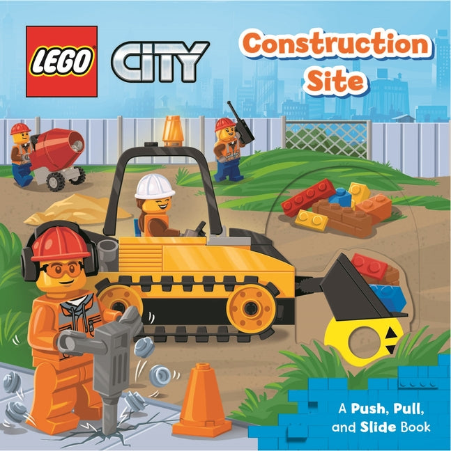 Lego(r) City. Construction Site: A Push, Pull and Slide Book -- MacMillan Children's Books, Board Book