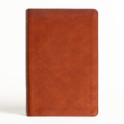 NASB Large Print Personal Size Reference Bible, Burnt Sienna Leathertouch by Holman Bible Publishers