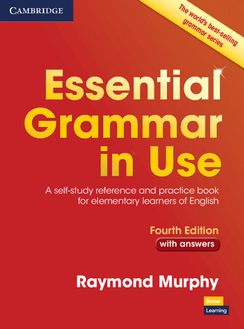 Essential Grammar in Use with Answers: A Self-Study Reference and Practice Book for Elementary Learners of English -- Raymond Murphy, Paperback