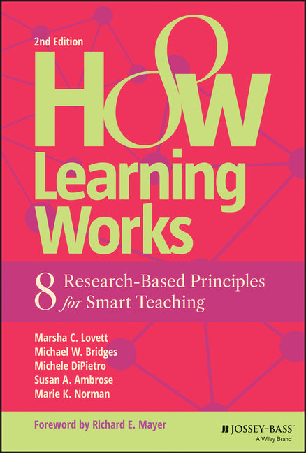 How Learning Works: Eight Research-Based Principles for Smart Teaching -- Marsha C. Lovett, Hardcover