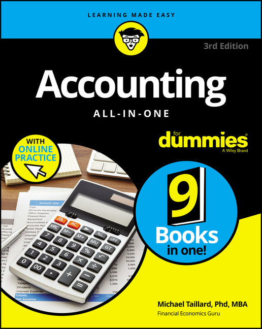 Accounting All-In-One for Dummies (+ Videos and Quizzes Online) -- Michael Taillard, Paperback
