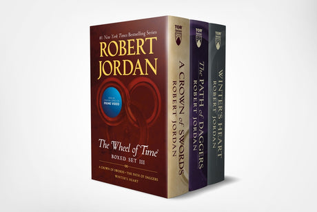 Wheel of Time Premium Boxed Set III: Books 7-9 (a Crown of Swords, the Path of Daggers, Winter's Heart) -- Robert Jordan, Mass Market Paperbound