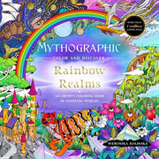 Mythographic Color and Discover: Rainbow Realms: An Artist's Coloring Book of Dazzling Worlds by Kolinska, Weronika