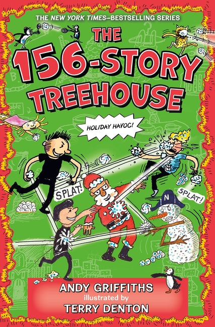 The 156-Story Treehouse: Holiday Havoc! -- Andy Griffiths, Hardcover