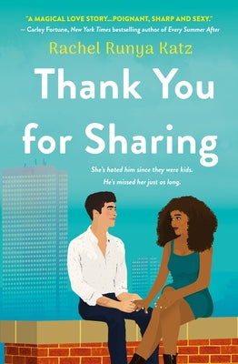 Thank You for Sharing -- Rachel Runya Katz, Paperback