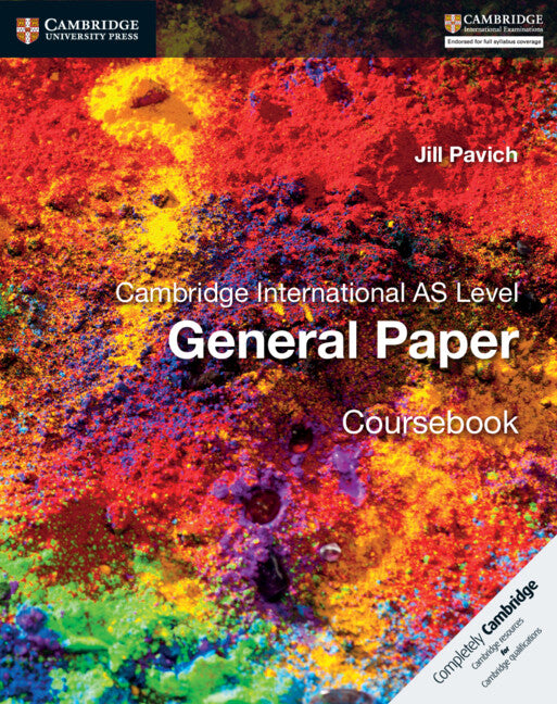 Cambridge International AS Level English General Paper Coursebook -- Jill Pavich, Paperback
