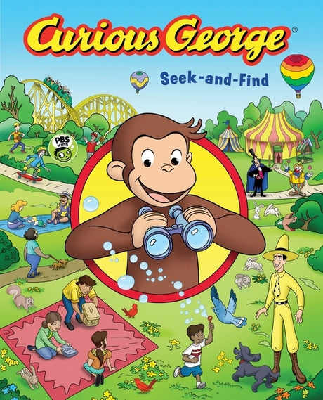 Curious George Seek-And-Find -- H. A. Rey, Hardcover