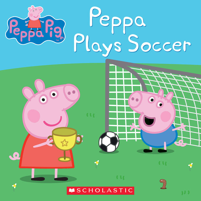 Peppa Plays Soccer (Peppa Pig) -- Scholastic, Paperback