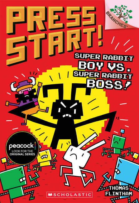 Super Rabbit Boy vs. Super Rabbit Boss!: A Branches Book (Press Start! #4): Volume 4 by Flintham, Thomas