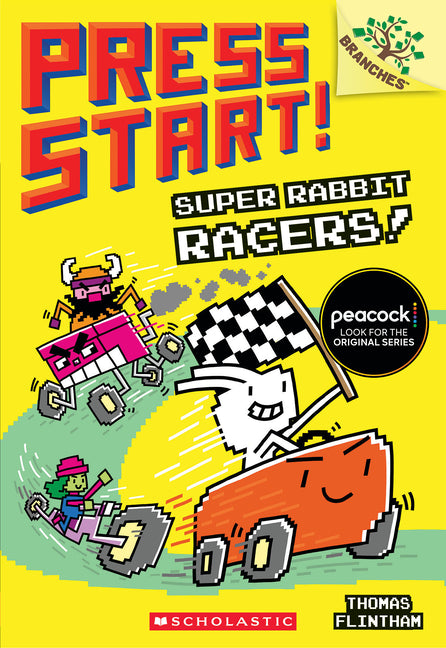 Super Rabbit Racers!: A Branches Book (Press Start! #3): Volume 3 by Flintham, Thomas