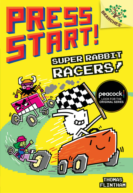 Super Rabbit Racers!: A Branches Book (Press Start! #3): Volume 3 -- Thomas Flintham, Library Binding
