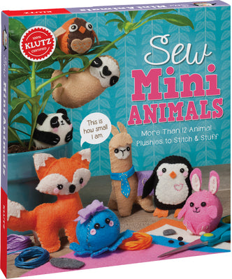 Sew Mini Animals by Klutz