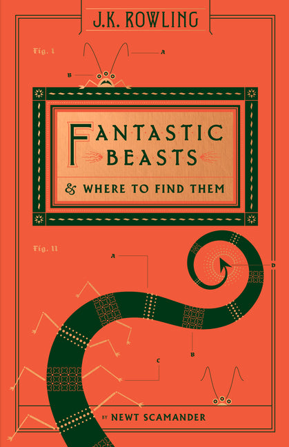 Fantastic Beasts and Where to Find Them (Hogwarts Library Book) -- J. K. Rowling, Hardcover