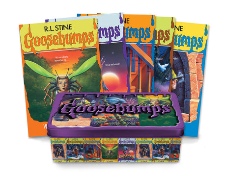 Goosebumps 25th Anniversary Retro Tin Box Set -- R. L. Stine, Paperback