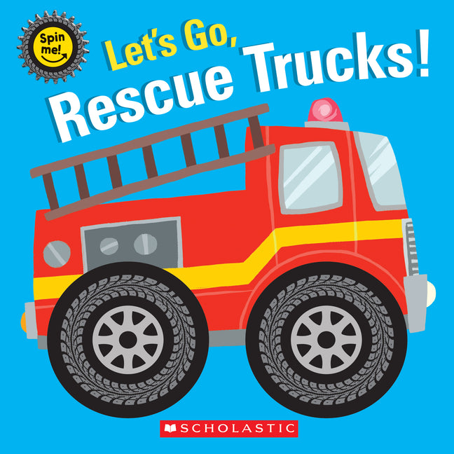 Let's Go, Rescue Trucks! -- Scholastic, Board Book