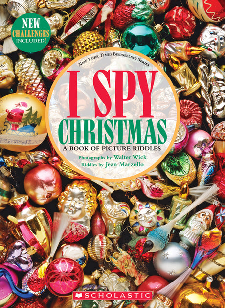 I Spy Christmas: A Book of Picture Riddles -- Jean Marzollo, Hardcover