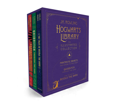 Hogwarts Library: The Illustrated Collection -- J. K. Rowling, Boxed Set