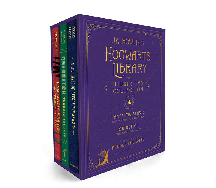 Hogwarts Library: The Illustrated Collection -- J. K. Rowling, Boxed Set