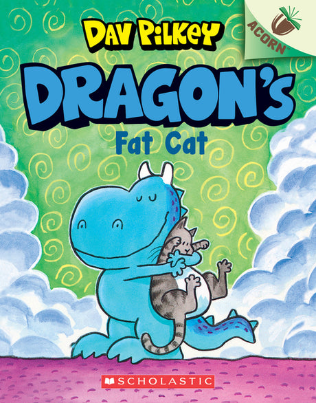 Dragon's Fat Cat: An Acorn Book (Dragon #2): From the Creator of Dog Man -- Dav Pilkey, Paperback