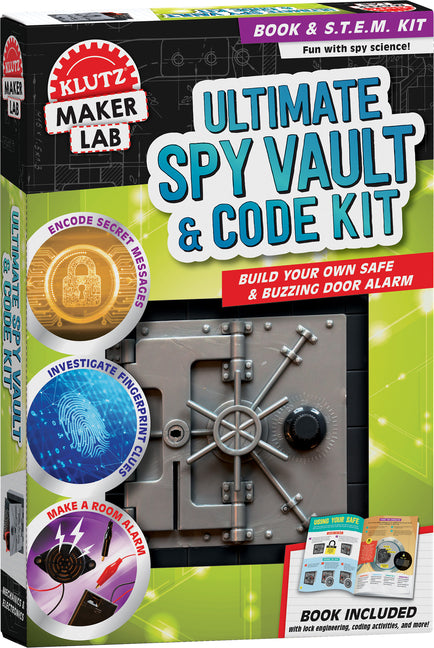 Ultimate Spy Vault & Code Kit -- Klutz, Other