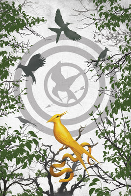 Ballad of Songbirds and Snakes Blank Writing Journal (Hunger Games) -- Scholastic, Hardcover