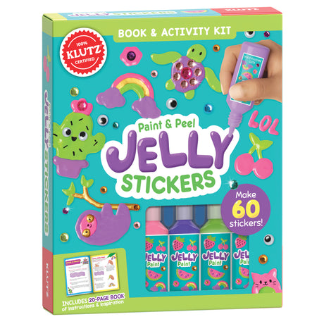 Paint & Peel Jelly Stickers -- Klutz, Other