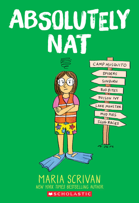 Absolutely Nat: A Graphic Novel (Nat Enough #3) -- Maria Scrivan, Paperback