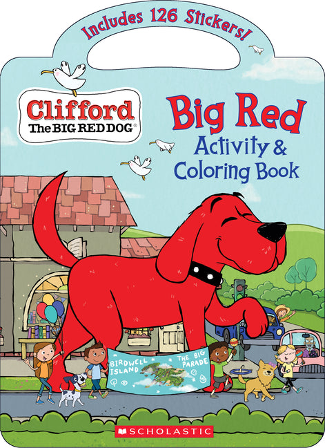Big Red Activity & Coloring Book (Clifford the Big Red Dog) -- Norman Bridwell, Paperback