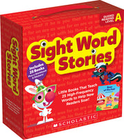 Sight Word Stories: Guided Reading Level a: Fun Books That Teach 25 Sight Words to Help New Readers Soar by Charlesworth, Liza