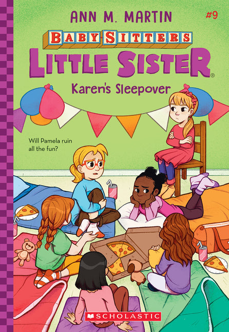 Karen's Sleepover (Baby-Sitters Little Sister #9): Volume 9 -- Ann M. Martin, Paperback