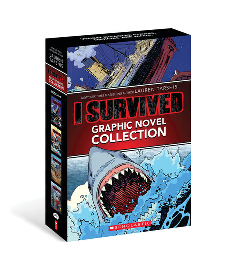 I Survived Graphic Novels #1-4: A Graphix Collection -- Lauren Tarshis, Paperback