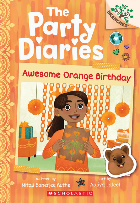 Awesome Orange Birthday: A Branches Book (the Party Diaries #1): Volume 1 -- Mitali Banerjee Ruths, Paperback