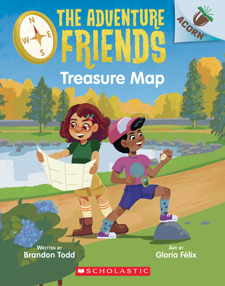 Treasure Map: An Acorn Book (the Adventure Friends #1): Volume 1 -- Brandon Todd, Paperback
