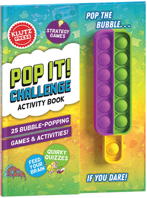 Pop-It Challenge Activity Book -- Klutz Press, Hardcover