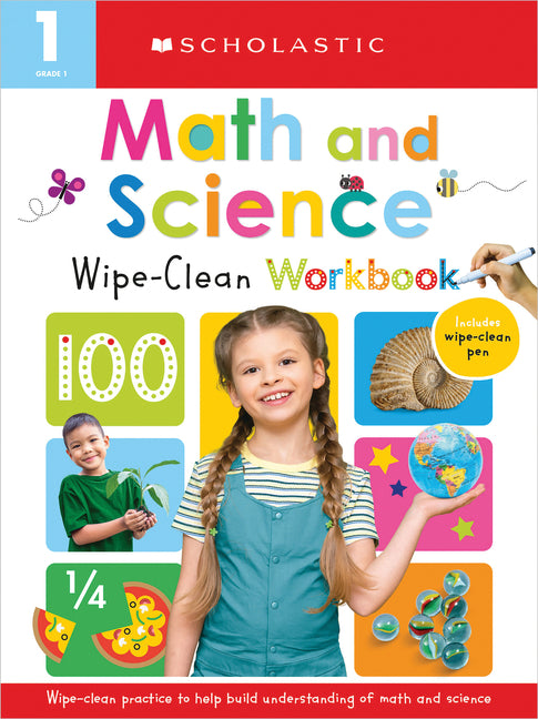 First Grade Math/Science Wipe Clean Workbook: Scholastic Early Learners (Wipe Clean) by Scholastic