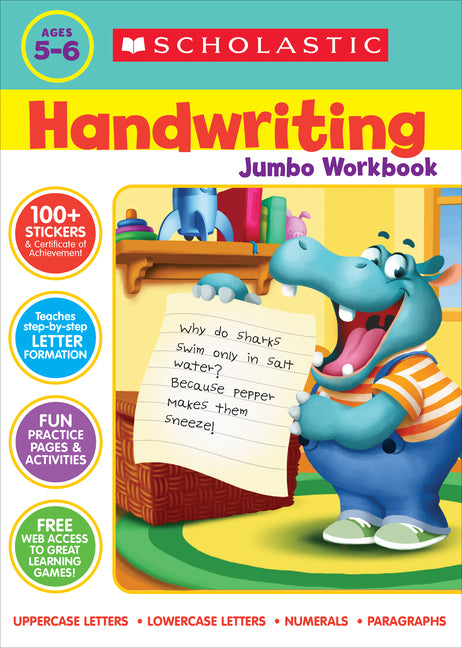 Scholastic Handwriting Jumbo Workbook -- Scholastic, Paperback